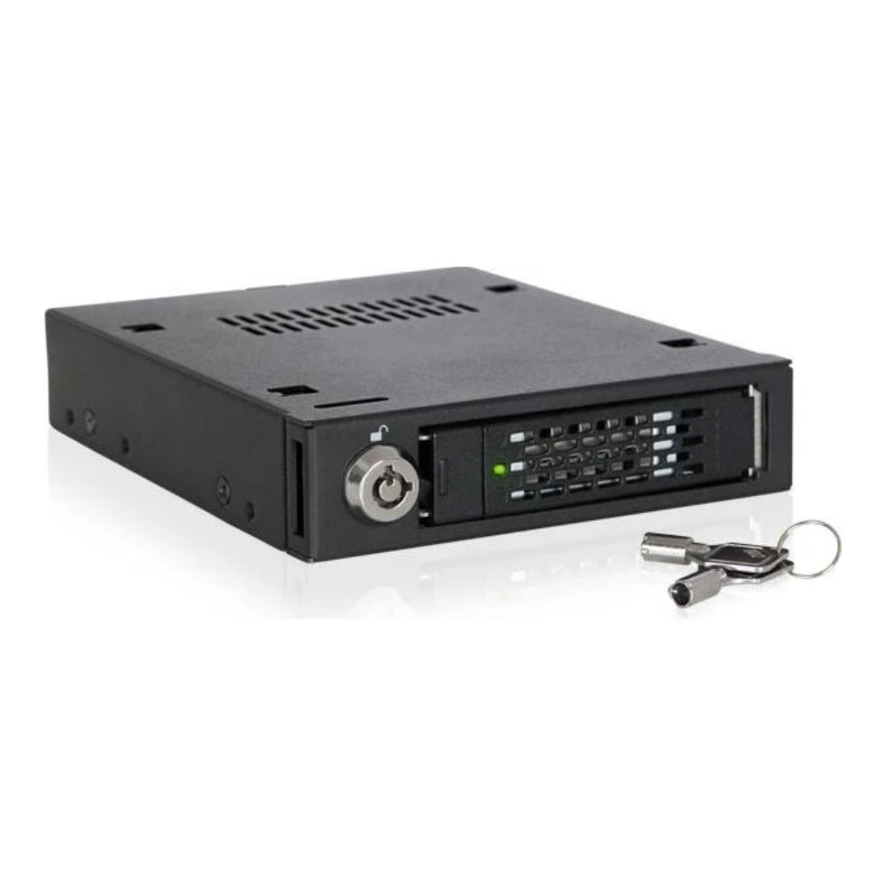 Icy Dock MB601VK - B - Schwarz - Metall - 32 Gbit/s - 101,2 mm - 161,2 mm - 25,4 mm - Gehäuse