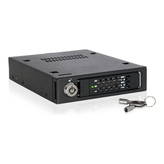 Icy Dock MB601VK - B - Schwarz - Metall - 32 Gbit/s - 101,2 mm - 161,2 mm - 25,4 mm - Gehäuse