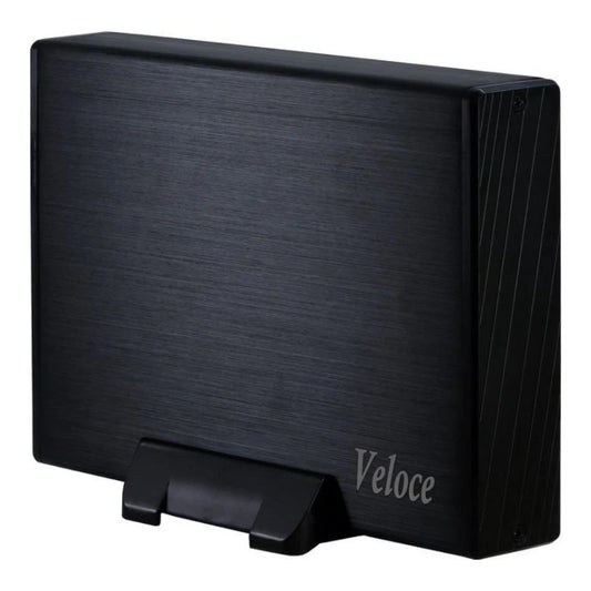 Inter - Tech Veloce GD - 35612 - 3.5 Zoll - SATA - Serial ATA II - 5 Gbit/s - Schwarz - Laufwerks-Gehäuse