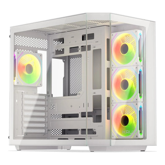 Krux Empero weiss Tempered Glass x 2 - Gehäuse