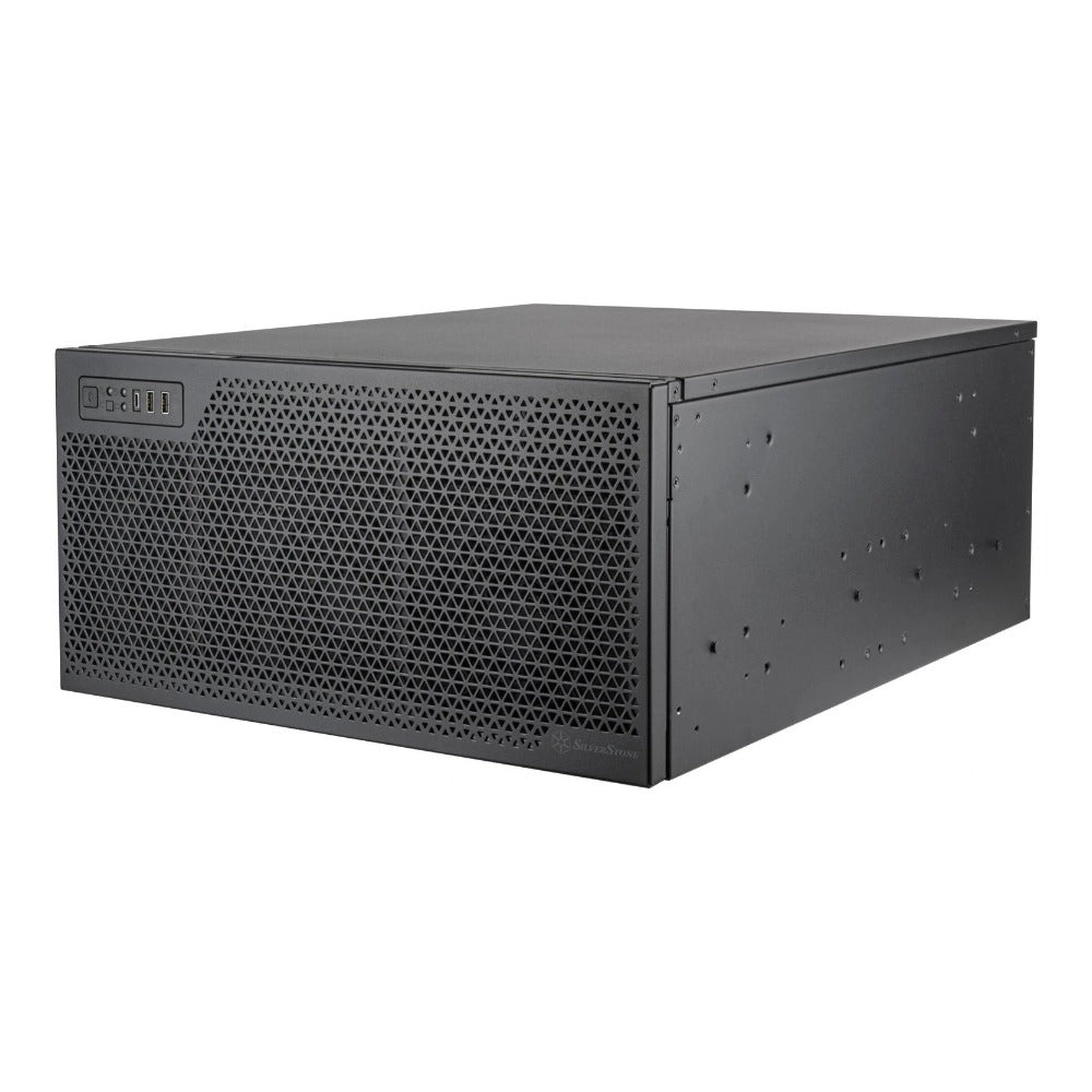SilverStone Rack 5U Gehäuse RM 52 ATX Black - Server - ATX - Gehäuse