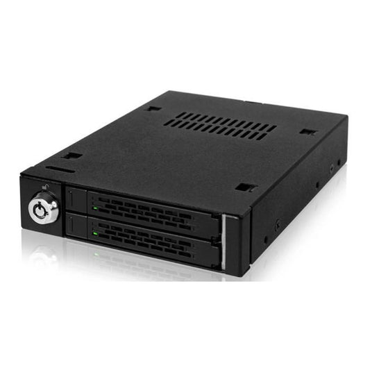 Icy Dock MB992SK - B - HDD - SSD - SATA - Serial ATA II - Serial ATA III - 2.5" - Metall - 6 Gbit/s - HDD - Leistung - Laufwerks-Gehäuse