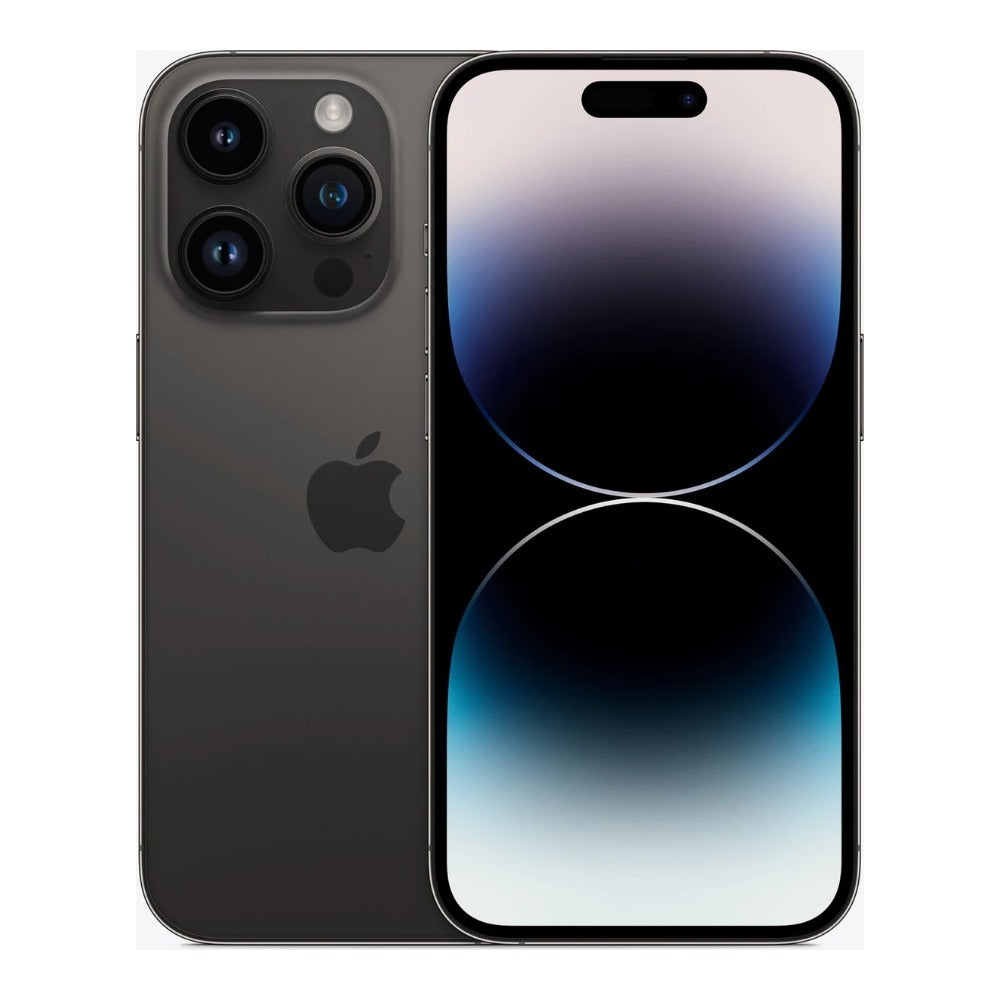 Apple iPhone 14 Pro Space Black Akzeptabel - Smartphone - Apple iOS - Mobiltelefon