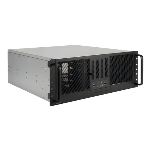 Inter - Tech 4U - 47045 Rack schwarz 4 Höheneinheiten - ATX - Server-Gehäuse