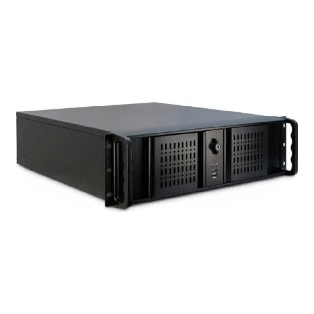 Inter - Tech 3U - 3098 - S - Rack - Server - Schwarz - ATX - micro ATX - Mini - ITX - Stahl - 3U - Server-Gehäuse