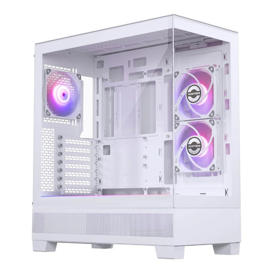 Phanteks XT View Tempered Glass Windows D - RGB - weiß - ATX - Gehäuse