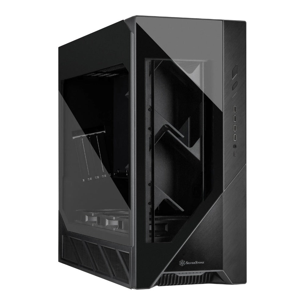 SilverStone SST - ALF2B - G - PC - Schwarz - ATX - micro ATX - Mini - ITX - XL - ATX - Aluminium - Kunststoff - Stahl - Gehärtetes Glas - 1200 W - PS2 - Gehäuse