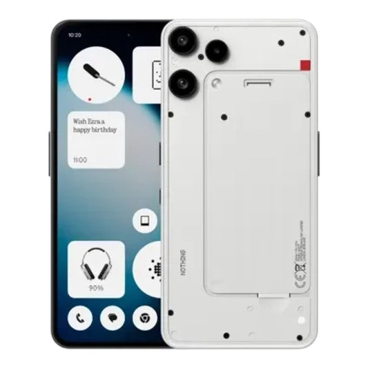 Nothing Phone 3a Lite 8/White - Smartphone - 128 GB - Mobiltelefon