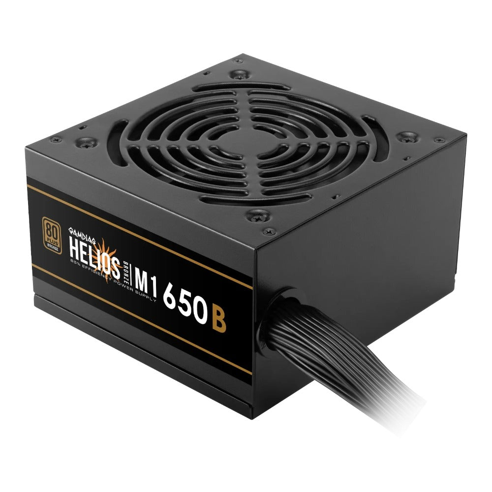 GAMDIAS Helios M1 - 650B Netzteil EU ATX 2.4 retail - ATX - Netzteil
