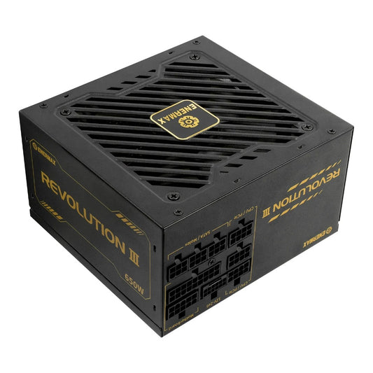 Enermax Power Supply Revolution3 80+ Gold Black FULLMOD - ATX - Netzteil