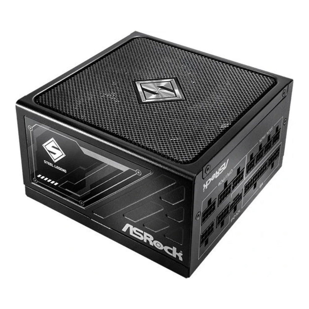 ASRock Steel Legend Sl - 1000G ATX 80+ Gold black retail - ATX - Netzteil