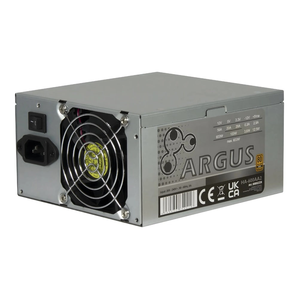 Inter - Tech Netzteil Argus HA - 600AA2 ATX - ATX - Netzteil