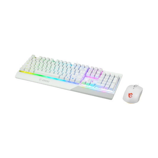 MSI S11 - 04DE305 - CLA - Kabelgebunden - USB - Mechanischer Switch - QWERTZ - RGB - LED - Weiß - Tastatur
