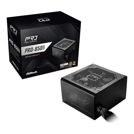 ASRock Pro Series Pro - 850G ATX 80+ Gold black - ATX - Netzteil