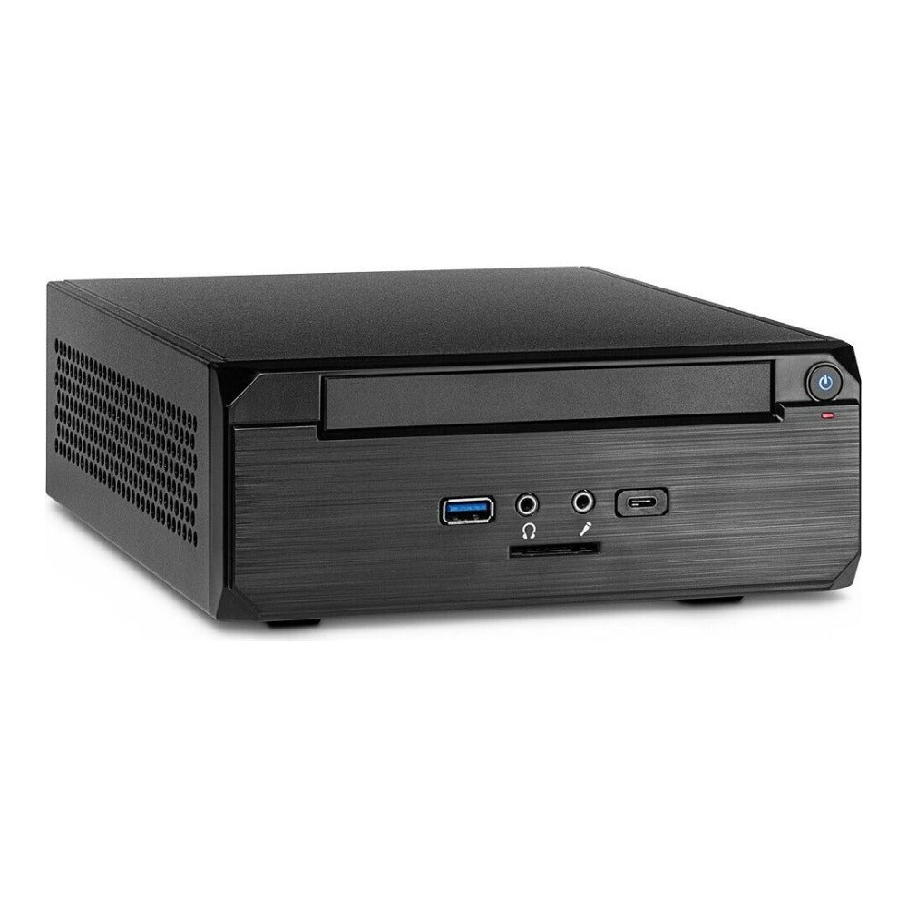 Inter - Tech MW - 02 II - Mini Tower - PC - Schwarz - ITX - 4 cm - CE - Netzteil