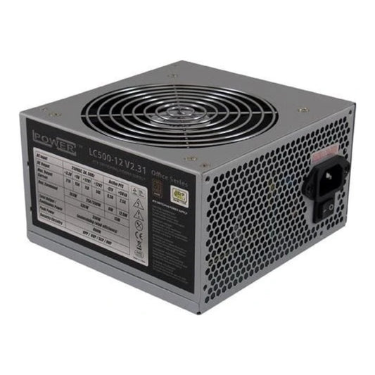 LC - Power LC500 - 12 V2.31 - 350 W - 230 V - 400 W - 50 Hz - 3 A - +12V1,+12V2,+3.3V,+5V,+5Vsb, - 12V - Netzteil