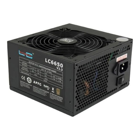 LC - Power LC6650 V2.3 - 650 W - 230 V - 47 - 63 Hz - 5 A - Aktiv - 100 W - Netzteil
