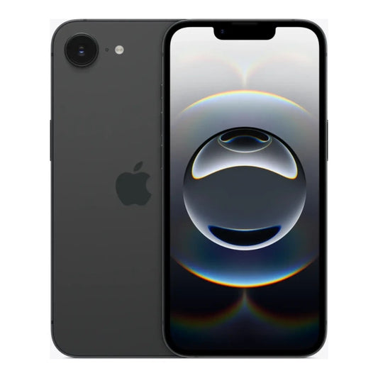 Apple IPHONE 16E BLACK. - 128 GB - Mobiltelefon