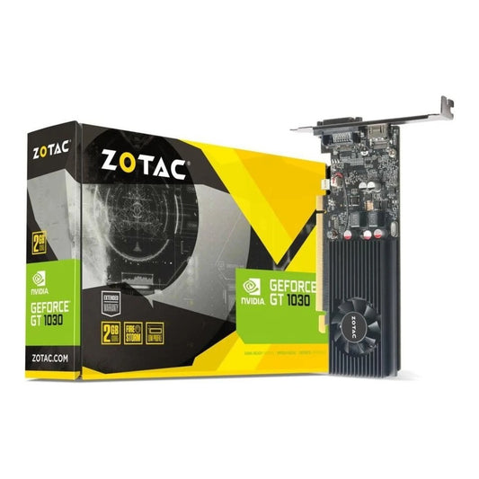 ZOTAC ZT - P10300A - 10L - GeForce GT 1030 - 2 GB - GDDR5 - 64 Bit - 6000 MHz - PCI Express 3.0 - Grafikkarte