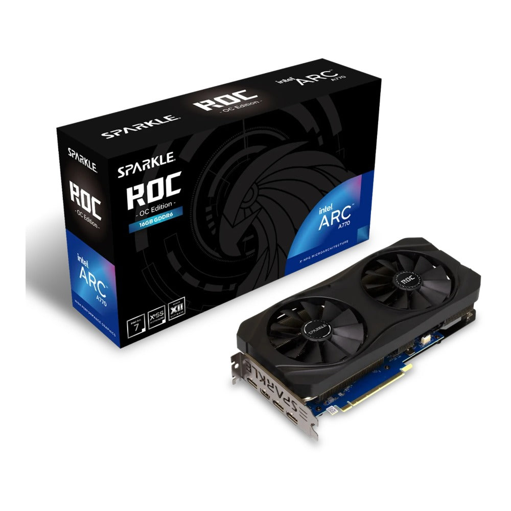 SPARKLE Intel Arc A770 Roc Oc Gddr6 - PCI - Grafikkarte