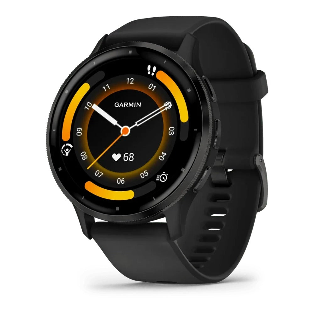 Garmin Venu 3 - 3,56 cm (1.4") - AMOLED - Touchscreen - WLAN - GPS - 46 g - Smartwatch