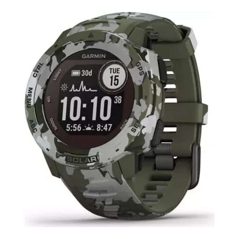 Garmin Instinct Solar Camo Edition - MIP - GPS - 53 g - Smartwatch