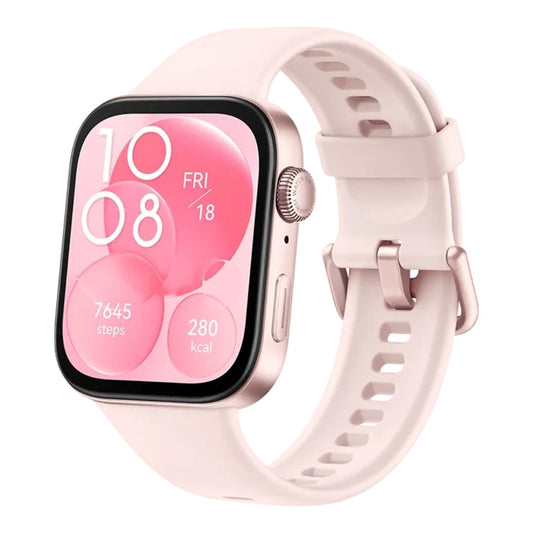 Huawei Watch Fit 3 Solo - B09S rosa Fluorelastomer - Armband in rosa - Smartwatch