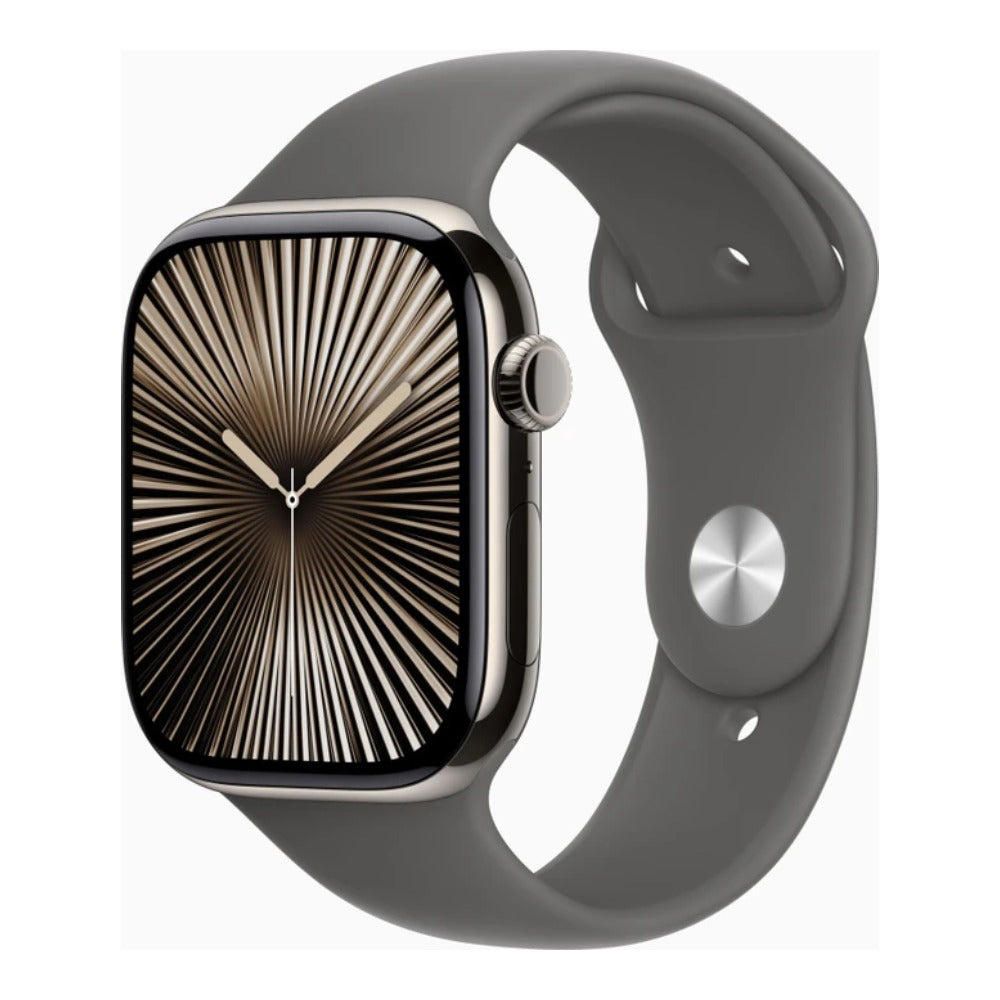 Apple Watch Series 10 GPS+ Cellular Titan Natur - Smartwatch