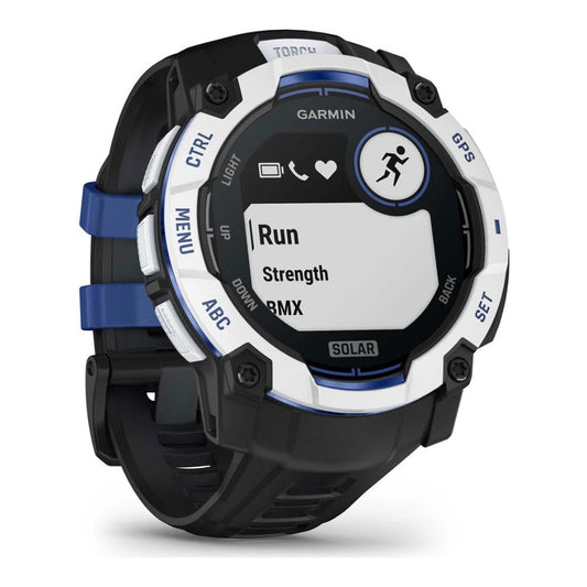 Garmin Watch Instinct 3 Solar GPS - White - Smartwatch