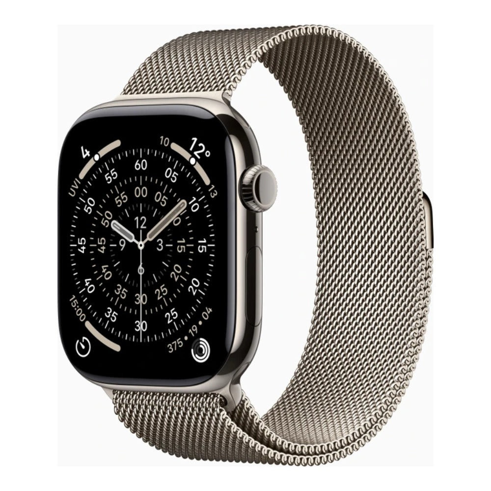 Apple Watch Series 11 GPS+ Cellular Natural Titanium C - Smartwatch