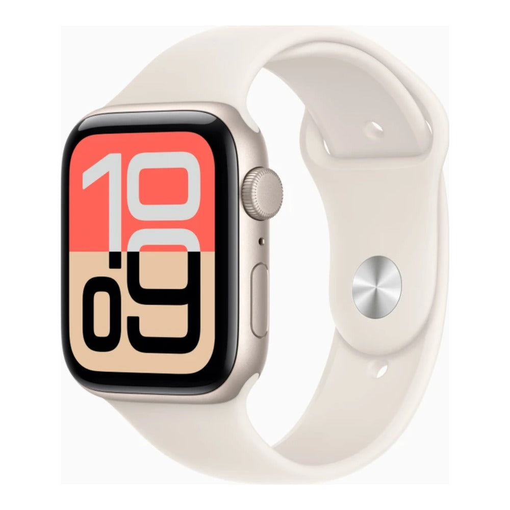 Apple Watch SE 3 GPS - Starlight Aluminium - Smartwatch