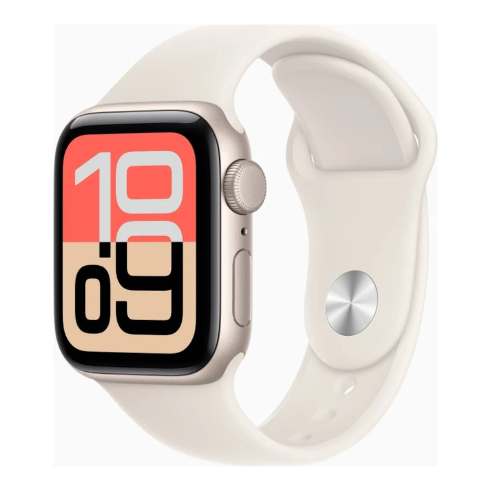 Apple Watch SE 3 GPS - Starlight Aluminium - Smartwatch