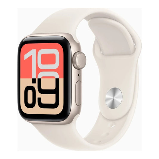 Apple Watch SE 3 GPS - Starlight Aluminium - Smartwatch