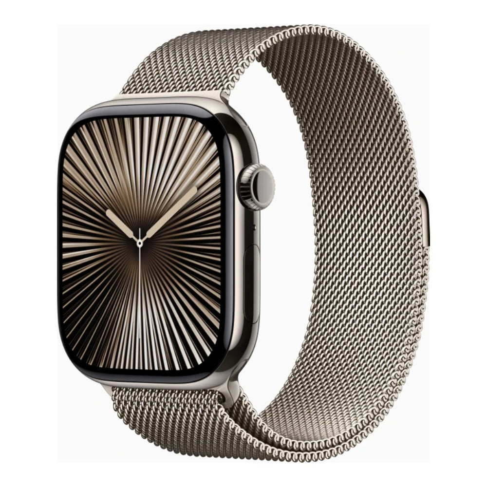 Apple Watch Series 10 GPS+ Cellular Titan Natur - Smartwatch