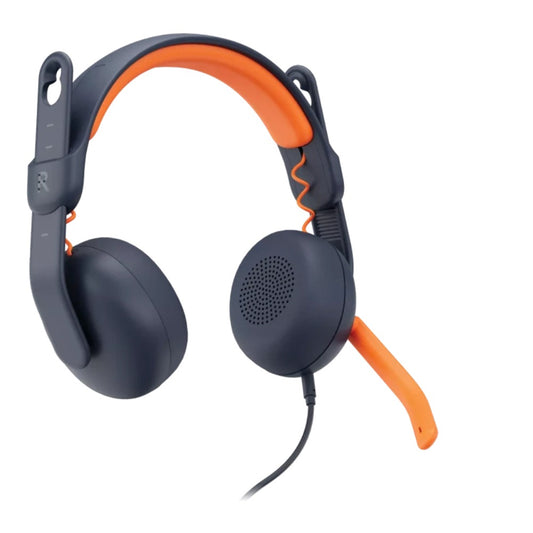 Logitech Zone Learn - Kabelgebunden - Ausbildung - 154,5 g - Kopfhörer - Blau - Orange - Headset