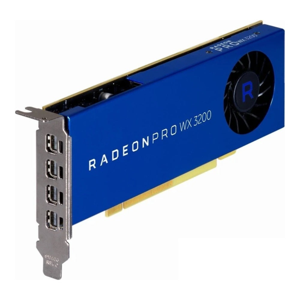 AMD RADEON PRO WX 3200 - PCI 4.096 MB GDDR5 - Grafikkarte