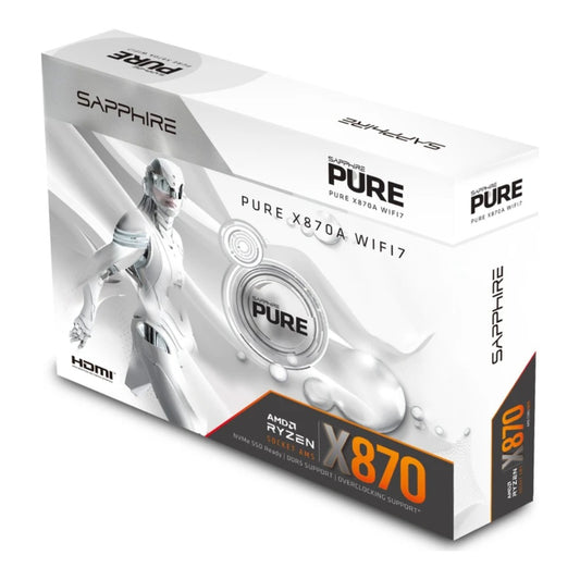 Sapphire Mainboard Pure X870A WIFI 7 - AMD Sockel AM5 (Ryzen Zen4) - Mainboard