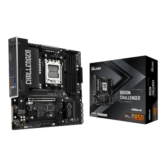 ASRock B850M Challenger AM5 mATX HDMI/DP - AMD Sockel AM5 (Ryzen Zen4) - Micro/Mini/Flex - ATX - Mainboard