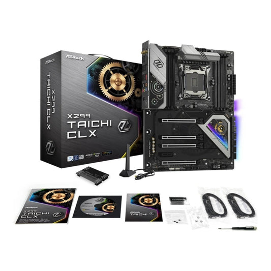 ASRock X299 Taichi CLX - Intel - LGA 2066 (Socket R4) - Intel® Core™ X - Serie - DDR4 - SDRAM - 256 GB - DIMM - Mainboard