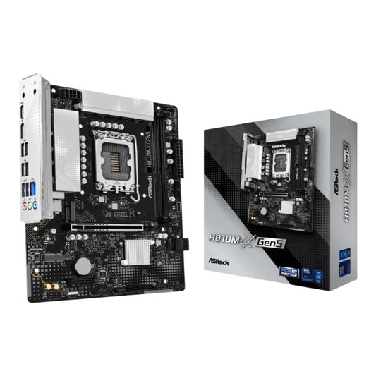 ASRock H810M - X Gen5 1851 mATX HDMI/DP DD - Intel Sockel 1851 (Core Ultra 100&200) - Mainboard