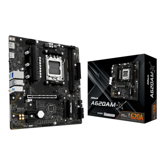 ASRock A620Am - X Am5 mATX HDMI/DP DDR5 - AMD Sockel AM5 (Ryzen Zen4) - Mainboard