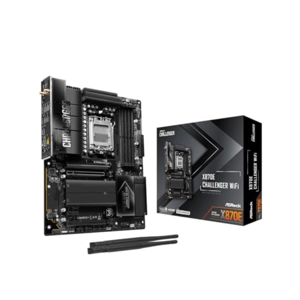 ASRock X870E Challenger WiFi AM5 ATX HDMI/USB - C - AMD Sockel AM5 (Ryzen Zen4) - ATX - Mainboard