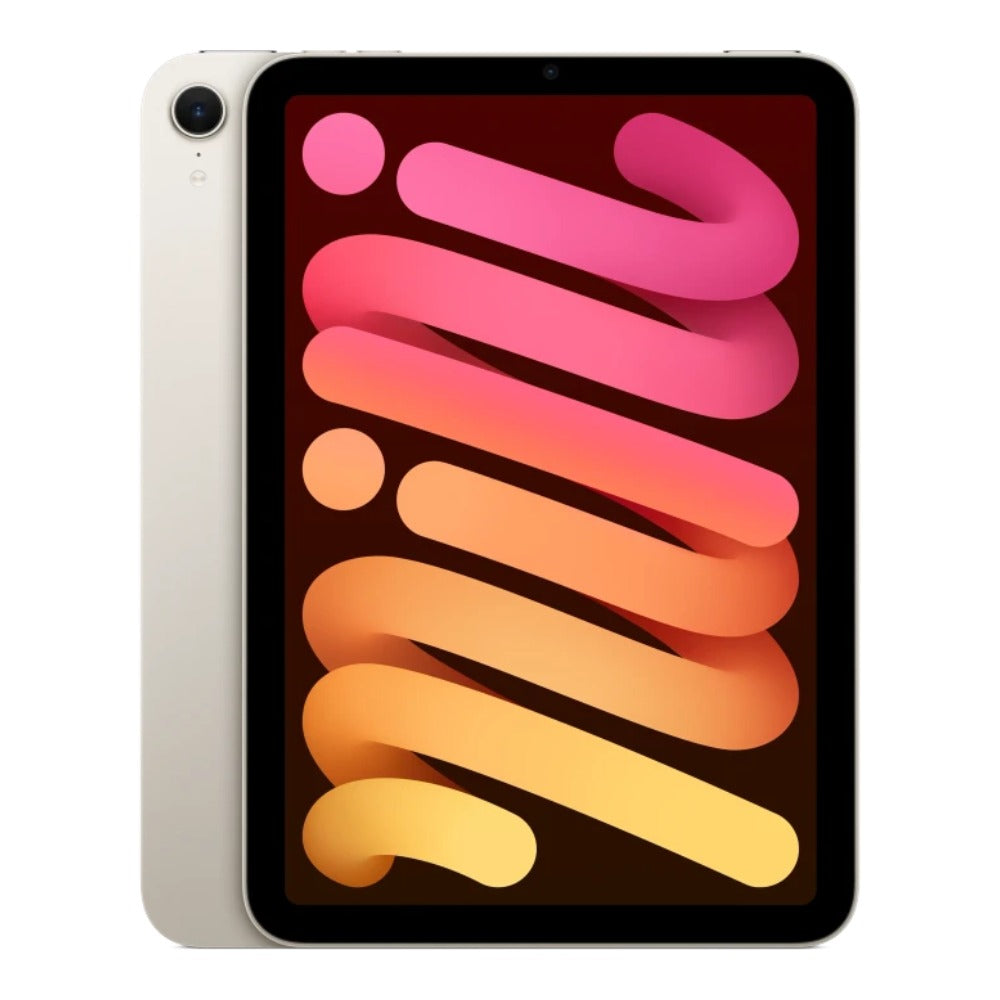 Apple iPad mini 7, Starlight, 256GB Mit A17 Pro Chip. Leistung leicht gemacht Kreati­vität ohne Limits. Mit dem Apple Pencil Pro Vier fan­tas­tische Farben Ein Gerät wie kein anderes miniKlein, aber OMG.   Steckt andere in die Tasche. Und passt s - Tablet