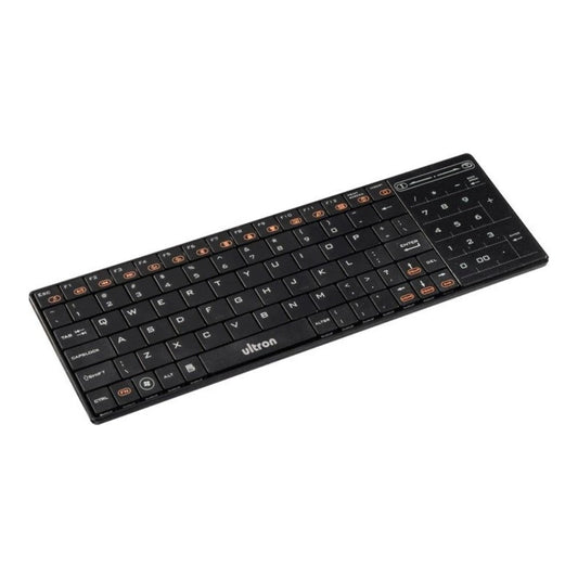 Ultron UMT - BT - Volle Größe (100%) - Kabellos - Bluetooth - QWERTZ - Schwarz - Tastatur