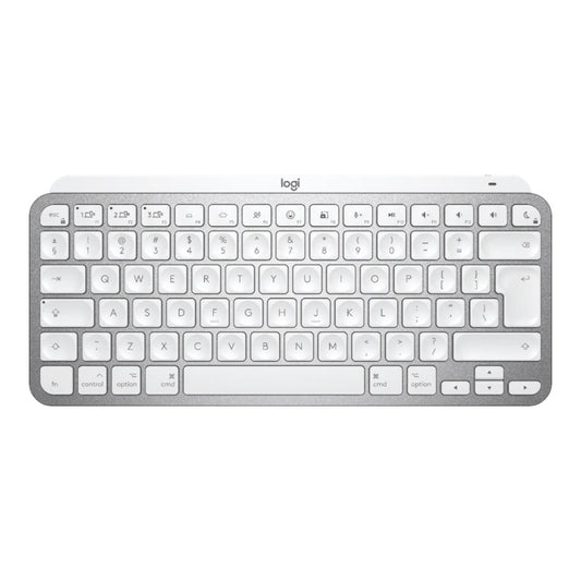 Logitech Master MX Keys Mini for Mac - Mini - Kabellos - Bluetooth - QWERTY - LED - Grau - Tastatur