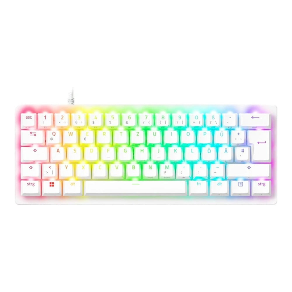 Razer Huntsman V3 Pro Mini - White - German Layout P - Optisch - Tastatur