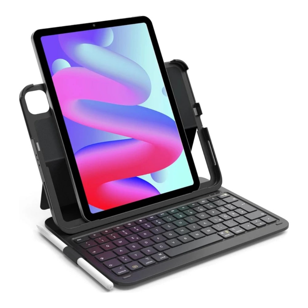 Inateck Keyboard iPad 11" black 10th QWERTZ - QWERTZ - Tastatur