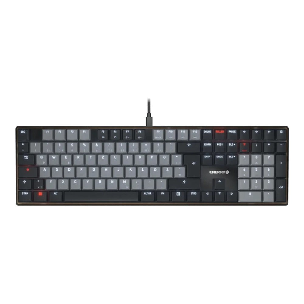 Cherry Keyboard Corded Mechanical MX LP 2.0 Ivo - QWERTZ - Tastatur