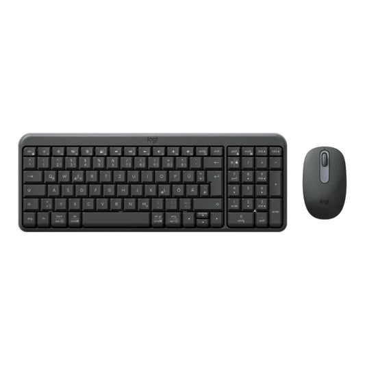 Logitech MK250 Graphite - DEU - CENTRAL - 419 - 1.000 dpi - Tastatur