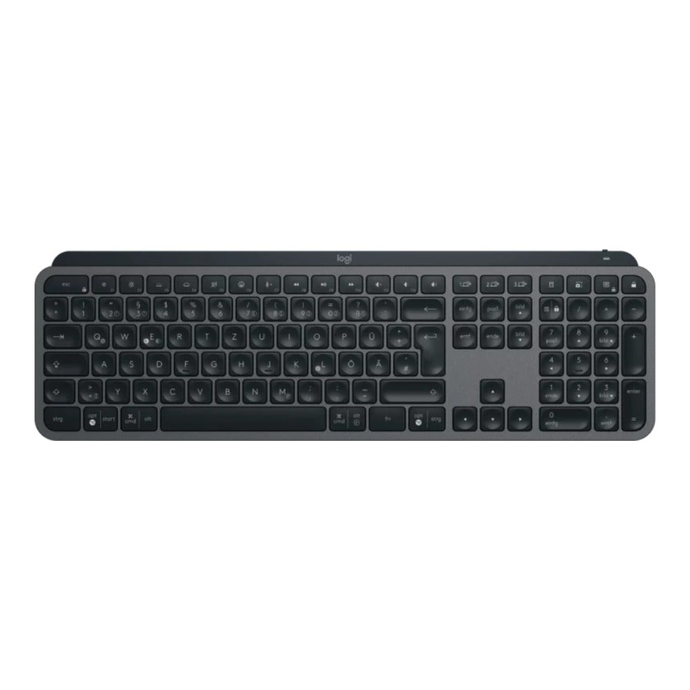 Logitech MX Keys S - Kabellos - Bluetooth - Scherenschalter - QWERTZ - LED - Graphit - Tastatur